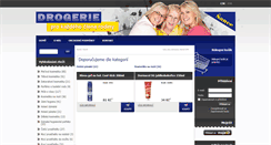 Desktop Screenshot of drogerie-sance.cz